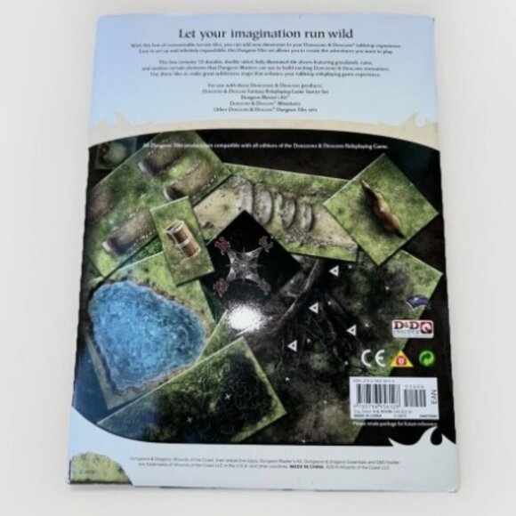 D&D 4e Dungeon Tiles Master Set The Wilderness - Dungeons & Dragons - Picture 2 of 9